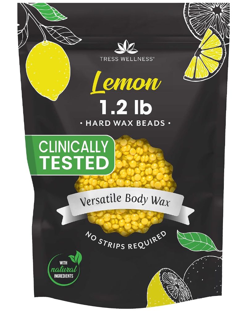 Lemon wax beads